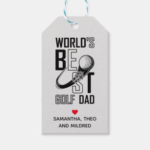 World's Best Golf Dad – Funny & Thoughtful Gift Tags