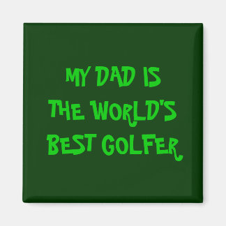 WORLD'S BEST GOLFER MAGNET
