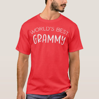 World's Best Grammy  Grandmother Gift  T-Shirt