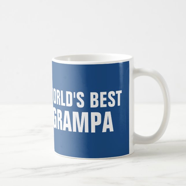 World's Best Grampa Coffee mugs (Right)