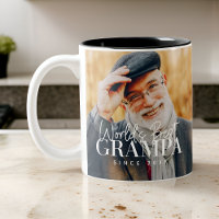 World's Best Grampa Since 20XX Modern Chic Photo