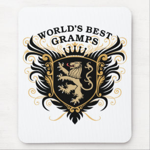 World's Best Gramps Mouse Mat