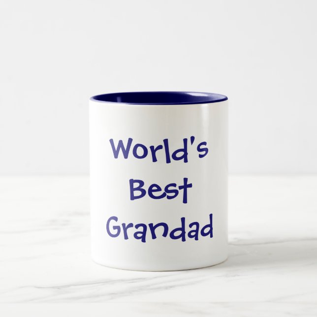 World's Best grandad mug (Center)