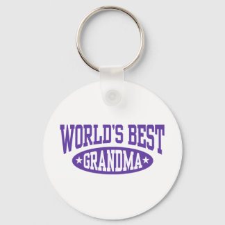 World's Best Grandma Key Ring