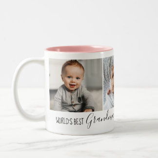 "Worlds Best Grandma" Photo Coffee Mug Gift 
