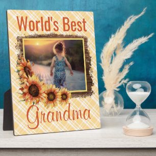 World's Best Grandma Plaque