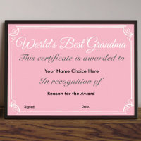 World's Best Grandma