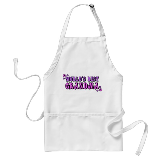 World's Best Grandma Standard Apron (Front)
