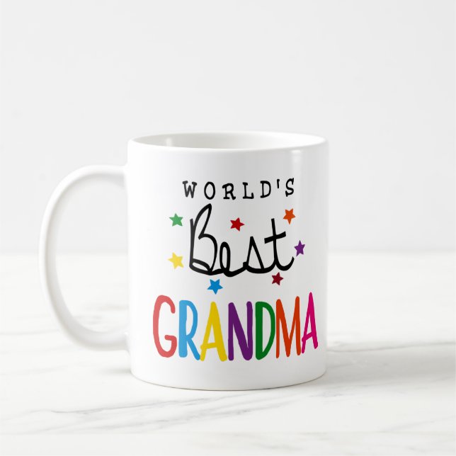 World's Best Grandma Tea Coffee Mug (Left)