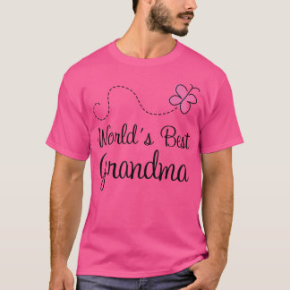 Worlds Best Grandma Tee Mothers Day Grandmother 