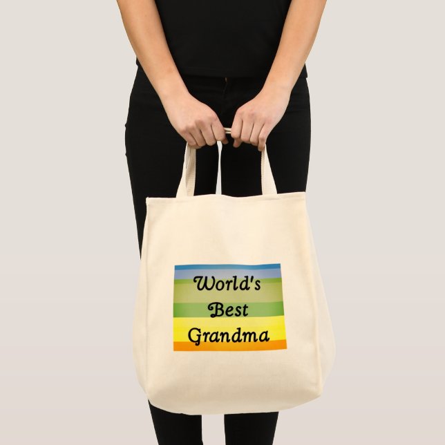 World's best. Grandma tote bag (Front (Product))