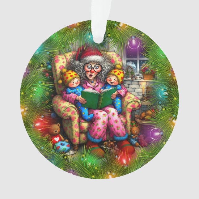 World's Best Grandmother / Mum / Babysitter Ornament (Front)