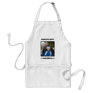 World's Best Grandpa Custom Photo Personalised Standard Apron