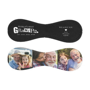World's Best Grandpa Est Photo Collage  Baseball