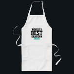 World's Best Grandpa Father's Day Grilling Apron<br><div class="desc">Custom printed bbq grilling apron personalised with "World's Best Grandpa" or your own custom text and your name monogram. Click Customise It to edit fonts and colours or add your own text and images to create a unique one of a kind gift for Father's Day or to celebrate dad any...</div>