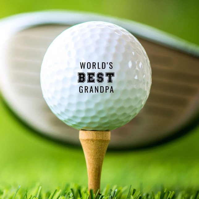 World's Best Grandpa Golf Balls (Creator Uploaded)