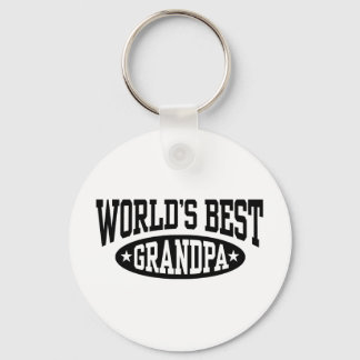 World's Best Grandpa Key Ring