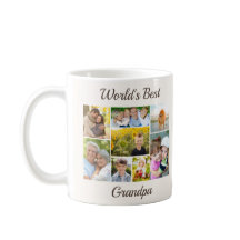 World's Best Grandpa Photo Collage