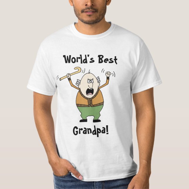 World's Best Grandpa! T-Shirt (Front)