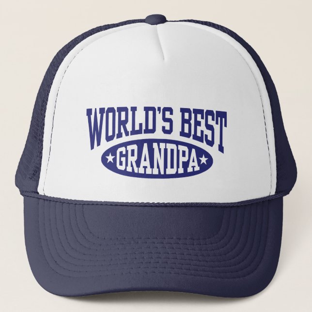 World's Best Grandpa Trucker Hat (Front)