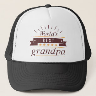 World's Best Grandpa Trucker Hat