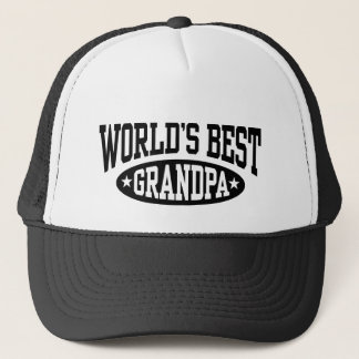 World's Best Grandpa Trucker Hat