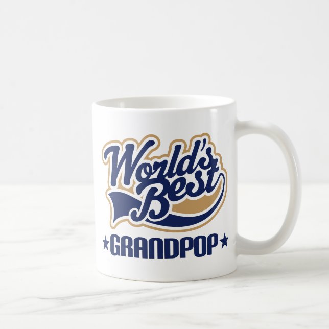 Worlds Best Grandpop Coffee Mug (Right)