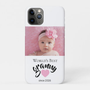 Worlds Best Granny Since Year Photo Cute iPhone 11 Pro Case