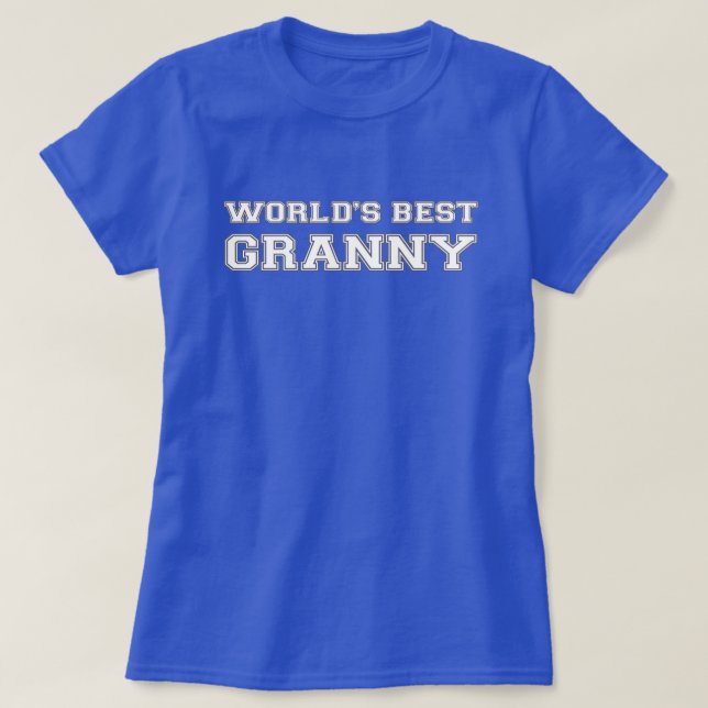 World's Best Granny T-Shirt (Design Front)