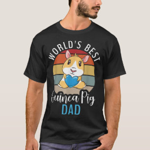 Worlds best Guinea Pig Dad  T-Shirt
