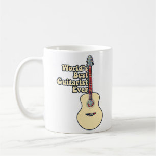 World's best guitarist ever. motivational quotes coffee mug