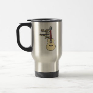 World's best guitarist ever. motivational quotes travel mug