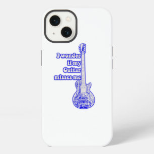 World's best guitarist ever. vintage blue iPhone 13 case