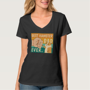 World's Best Hamster Dad Costume For Animal Lovers T-Shirt