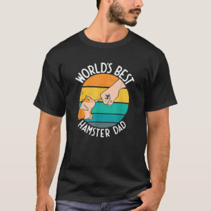 World's Best Hamster Dad Design T-Shirt