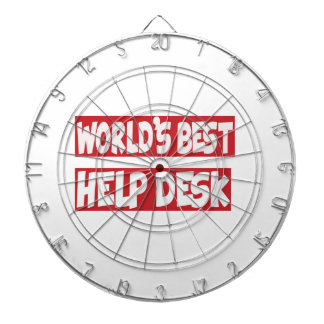World's Best Help Desk. Dartboard