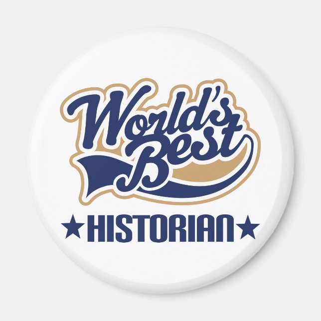 Worlds Best Historian Magnet (Front)