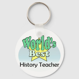 World's Best History Teacher Key Ring
