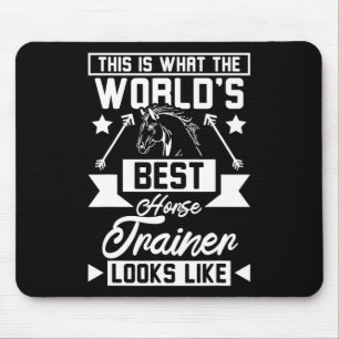 World's Best Horse Trainer 1  Mouse Mat
