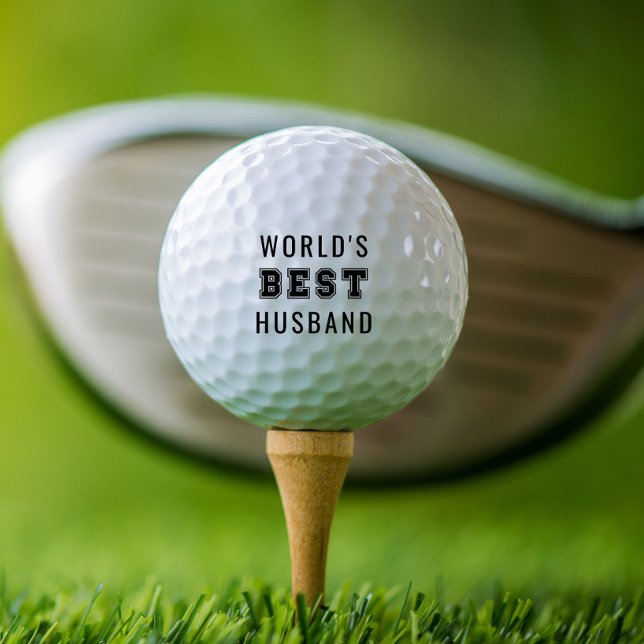 World's Best Husband Golf Balls (Creator Uploaded)