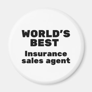 World's Best Insurance Sales Agent Magnet