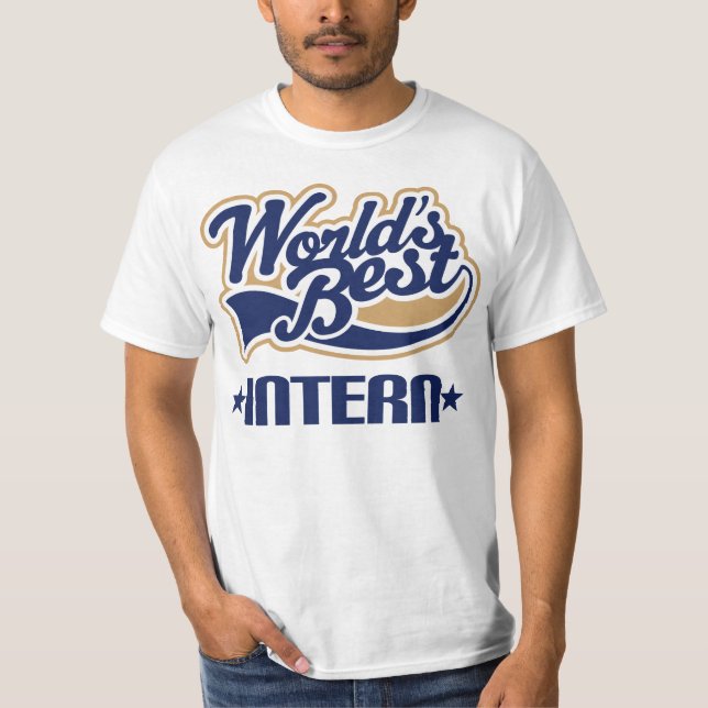 Worlds Best Intern T-Shirt (Front)