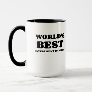 WORLD'S BEST INVESTMENT BANKER MUG