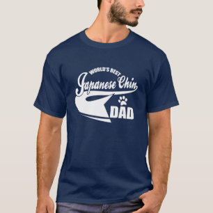 World's Best Japanese Chin Dad T-Shirt