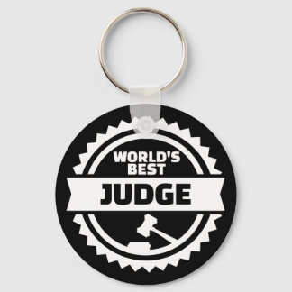 World's best Judge Key Ring