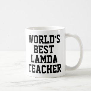 World's Best Lamda Teacher Gift Mug