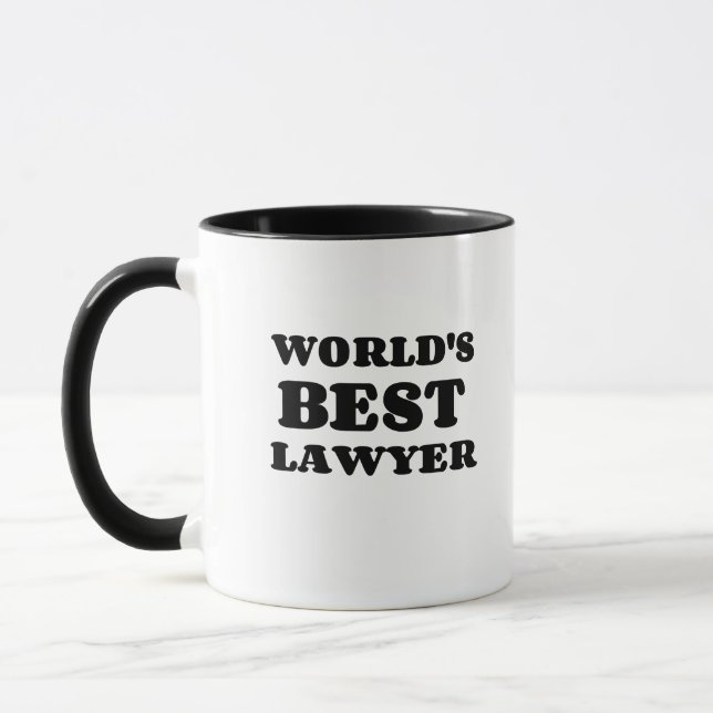 WORLD'S BEST LAWYER MUG (Left)
