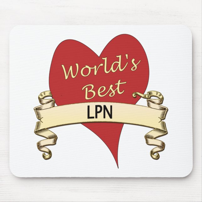 World's Best LPN Mouse Mat (Front)