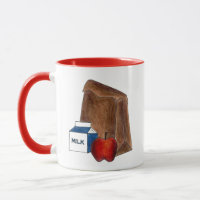 World's Best Lunch Lady Cafeteria Worker Apple