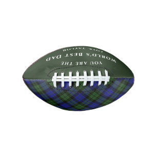 World's Best MacKay Green Scottish Tartan Plaid American Football